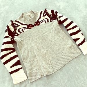Crew cuts JCREW girls zebra sweater